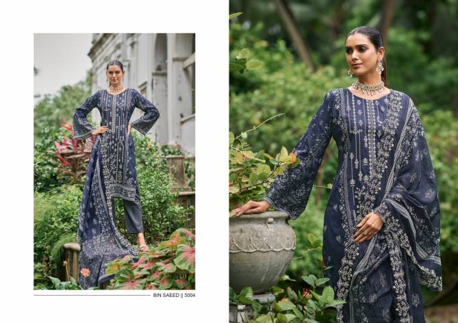 Bin Saeed Lawn Collection Vol 5 By Shraddha Pakistani Salwar Suits Catalog